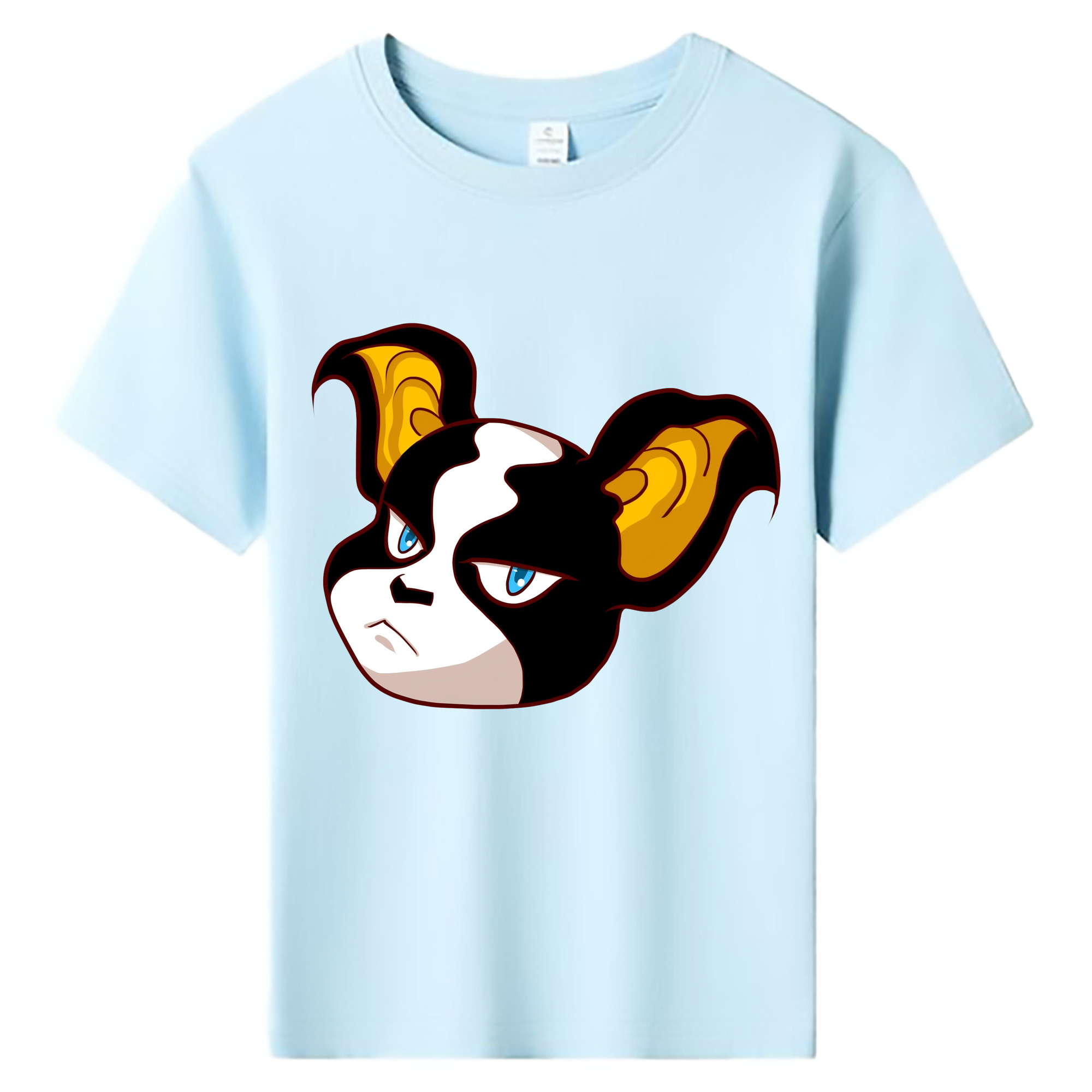 （画像用） ジョジョの奇妙な冒険 イギー JoJo's Bizarre Adventure Iggy 綿100％キッズTシャツ（フロントプリント）